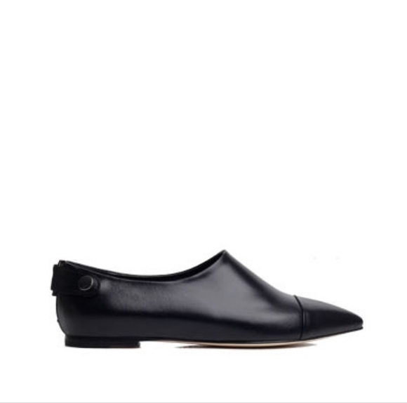 Vince Shoes - Vince Women's Dark Leather Flats